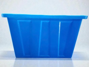 Réservoir en plastique rectangulaire de haute qualité / Conteneur industriel en PP 70x85-65x114-91 cm Réservoir d'eau en plastique durable de grande taille empilable - Product Image 3