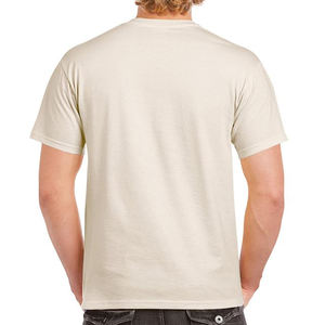 Fabricants de chemises OEM, sur mesure, 100% coton, manches courtes, col rond, décontracté, respirant, séchage rapide, coupe régulière, fitness pour hommes - Product Image 3