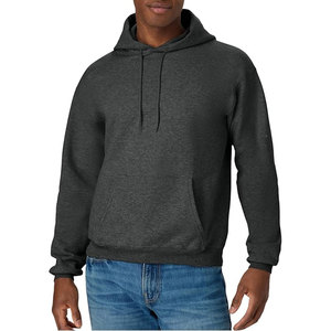 Sudadera con Capucha para Hombre, Corte Regular, Informal, Tejida, 100% Algodón, Felpa Francesa, Color Sólido, Ropa de Otoño, Sudaderas con Capucha para Hombre - Product Image 6