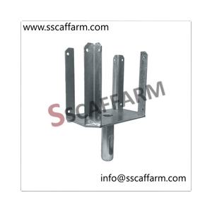 Punta de Acero de Cuatro Vías de Estilo Moderno de la Mejor Calidad, Puntal Multiusos para Andamios Sscaffarm SF-SPA-06 - Product Image 2