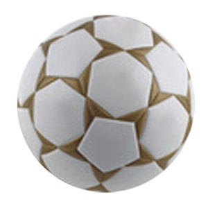 Balón de fútbol pakistaní laminado bicolor original de la mejor calidad, tamaño 5, balón de fútbol profesional tamaño 5. - Product Image 5