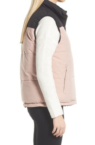 Chaleco Acolchado de Lona para Mujer, con Logotipo Personalizado, Cálido para Invierno, Impermeable, Transpirable, Resistente al Viento, Ecológico, Reversible, de Alta Calidad - Product Image 6