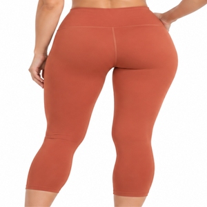 Women's Workout Set <b>Crop</b> Top And <b>Leggings</b> Two Piece Activewear Full Length <b>Leggings</b> Slim Fit Comfort Fit Yoga Set For Women - Product Image 5
