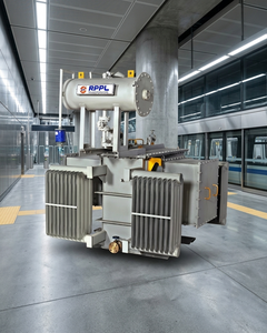 หม้อแปลงไฟฟ้าแบบสามเฟส 50Hz 11kV เป็น 440V ขนาด 630kVA รุ่น Dyn11 ONAN แบบมีฉนวนทองแดง ใช้น้ำมันหล่อเย็น ประหยัดพลังงาน ลดการสูญเสียพลังงาน - Product Image 1