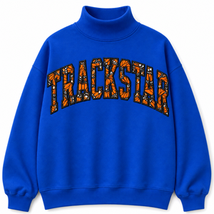 เสื้อสเวตเชิ้ตคอเต่าทรงโอเวอร์ไซส์สีส้มไหม้สำหรับผู้หญิง แขนยาว สไตล์ลำลอง สตรีทแวร์ รับผลิตแบบ OEM ODM ขายส่งเสื้อผ้า - Product Image 6
