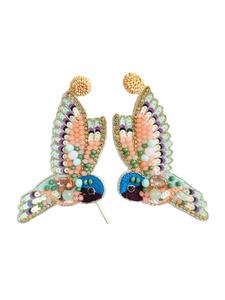 2024 Fashion Broderie Coin Pouch Perles de verre faites à la main avec couleur personnalisée et motif de couleurs mélangées Exportateur indien - Product Image 2