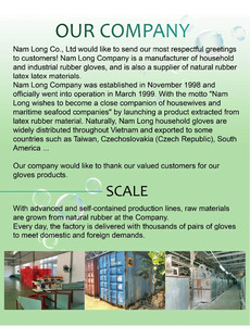 Nam Gants longs en caoutchouc résistants et fiables fabriqués au Vietnam avec confort en latex naturel - Product Image 5