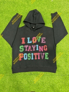 Sudadera con Capucha para Hombre Blind Havoc, Corte Regular, Felpa de Algodón, Estilo Casual para Otoño, Diseño con Letras Estampadas en la Espalda, 350g, Lavada - Product Image 5
