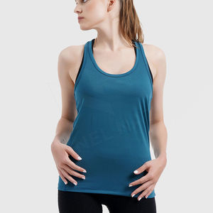 Camiseta Deportiva Personalizada con Logotipo para Mujer, de Secado Rápido, Sin Mangas, para Yoga, Fitness, Ejercicio, Transpirable, al por Mayor - Product Image 2
