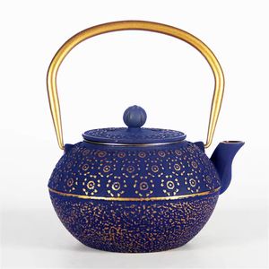 Luxury Decorative <b>Teapot</b> Gold Finish Embossed Metal Tea Pot with Gem Design Vintage Serving <b>Teapot</b> Home Decor Gift - Product Image 4