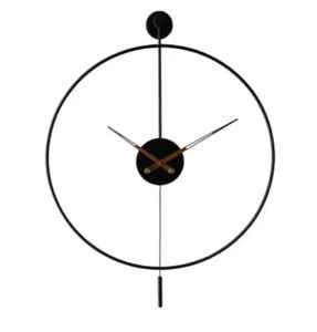 Creative Modern <b>Wall</b> <b>Clock</b> Wooden Birdhouse House Shape Design with Pendulum Silent Timepiece for Minimalist Living Room <b>Decor</b> - Product Image 5