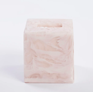 Boîte à mouchoirs en résine époxy blanche, décorations pour fêtes de Noël, artisanat, accessoires pour boîte à mouchoirs - Product Image 6