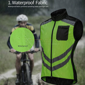 Chaleco de Ciclismo de Nailon/Poliéster, Ropa Deportiva, Servicio OEM, Fabricante, Chaleco de Ciclismo en Venta - Product Image 2