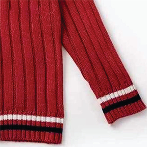 Cárdigan de Hombre Tejido Transpirable de Última Tendencia, Novedad con Decoración de Encaje, Patrón de Retazos para Invierno, Cuello en V de Lana/Nylon - Product Image 5