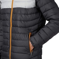 Veste bouffante respirante et coupe-vent, manteau long d'hiver décontracté à la mode, veste d'extérieur chaude et légère et imperméable