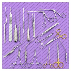 Ensemble d'instruments chirurgicaux pour la colonne vertébrale de qualité supérieure, 19 pièces, en acier inoxydable, réutilisables, manuels, pour la colonne lombaire, instruments chirurgicaux orthopédiques, ensemble certifié CE - Product Image 1