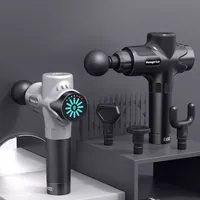Pistolet de massage pour personnes âgées, léger, poignée ergonomique, faible vibration, convivial, 12 vitesses, relaxation musculaire douce du corps