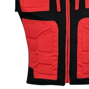 High Quality Textile Motorcycle Riding <b>Vest</b> with <b>Utility</b> Pockets for Hiking and Trekking - Product Image 4