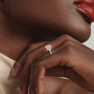 Modern White Silver <b>Crystal</b> <b>Ring</b> for Women Elegant Wedding Engagement Anniversary Fashion Jewelry Gift <b>Ring</b> - Product Image 3