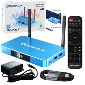 2026 S6 Max 2025 Version Android 12 Smart S6max 6K Ultra HD avec Commande Vocale Garantie 2 Ans - Product Image 1
