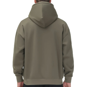   Sweat à capuche surdimensionné pour homme avec impression de logo personnalisée, 100% coton, grande taille, design doublé, Fortleo - Product Image 4