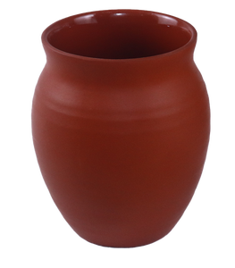 Kulhad en céramique, couleur terre cuite minimaliste, décoration moderne pour la maison - Product Image 4