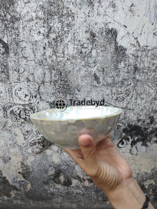 Bol artisanal fait main style ange, incrustation MOP de qualité supérieure, décoration élégante pour salle à manger Tradebyd - Product Image 2