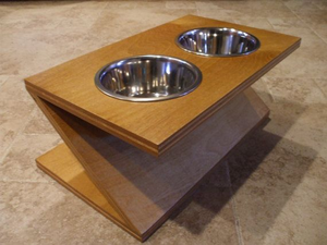 Comedero para Mascotas de Madera, Ecológico, Único, Elegante, Clásico, Vintage, Moderno, Personalizado - Product Image 6