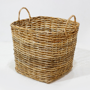 Modern Water Hyacinth Eco-Friendly Multifunction Custom Shape Clothes <b>Storage</b> <b>Hamper</b> Clothing Laundry Organizer - Product Image 6