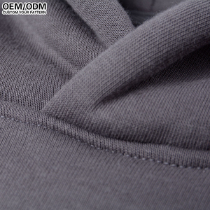 Sudadera con Capucha Plan A para Hombre, Oversize, de Algodón French Terry, Estilo Urbano, con Apliques Geométricos y Bolsillos, para Otoño - Product Image 3