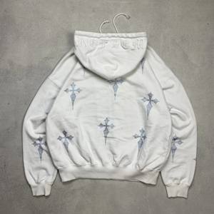 Nueva Llegada, Sudadera con Cremallera y Pedrería Chrome Heart, Estilo Hip Hop, Sudadera Urbana para Hombre y Mujer - Product Image 2