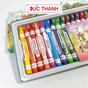 ชุดสีเทียนเนื้อเนียนปลอดสารพิษ 18 แท่ง คุณภาพดี สีสันหลากหลาย แบบกำหนดเองได้ - Product Image 3