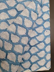 Tissu en coton tricoté respirant et écologique, imprimé Mughal Butta, fait main en Inde, pour la confection de robes et vêtements pour filles et femmes - Product Image 3