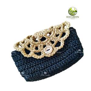 Bolso de ganchillo de alta calidad, personalizado en Vietnam según lo solicite, tamaño personalizable, cartón/OEM - Product Image 2