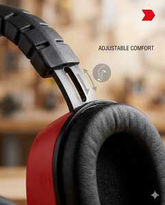 Orejeras Clásicas Karam EP21 ABS Reutilizables No Plegables con Diadema para Aplicaciones Aeroespaciales, Intrínsecamente Seguras - Product Image 3