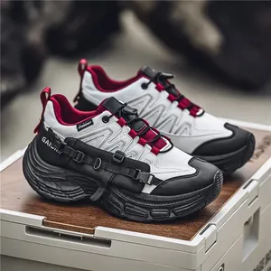 <b>Shoes</b> for <b>Men</b> Mesh Breathable <b>Platform</b> Sneakers Outdoor Fad Sports Tooling Mountaineering Light Luxury New Thick Sole <b>Mens</b> <b>Shoes</b> - Product Image 5