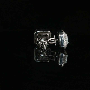 Moissanite Iced Out Square Signet Ring Luxury Hip Hop Statement Ring Pavé Gemstone Jewelry Gift <b>for</b> <b>Men</b> Women - Product Image 6