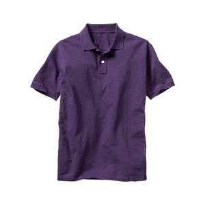 เสื้อโปโลผ้าฝ้ายออกแบบได้ตามที่ต้องการสำหรับผู้ชายดีไซน์เพรียวบางพร้อมลายพิมพ์ลวดลายสีพื้น - Product Image 6