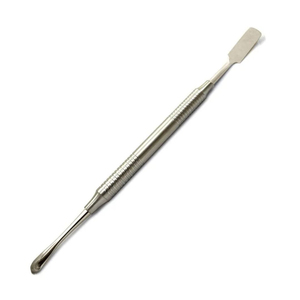 Professional Set of Double-Ended Stainless Steel Cosmetic Spatulas Carving Spoon and Serrated Spatula Makeup Tools - Product Image 4