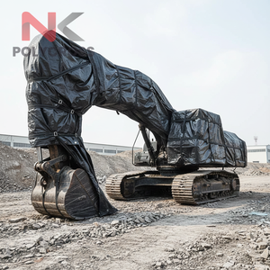 Bâche résistante aux perforations, imperméable et indéchirable, en polyéthylène, pour le transport, l'entreposage et l'usage industriel - Product Image 1