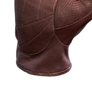 Gants de vélo en cuir, longueur poignet, respirants, non doublés, style décontracté, thermiques, pour usage quotidien en extérieur en hiver - Product Image 6
