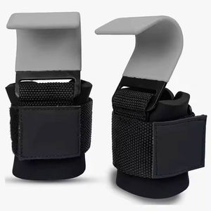 Correa de Neopreno Resistente para Levantamiento de Pesas con Ganchos Metálicos - Accesorios de Gimnasio Ligeros y Ecológicos - Product Image 1