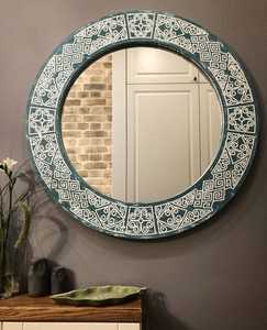 High Quality <b>Silver</b> Customized Color Modern Birthday <b>Mirror</b> Frame Handmade Eco-Friendly Lightweight Decorative <b>Wall</b> <b>Mirror</b> ARIF - Product Image 5