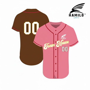 <b>Top</b> Quality Baseball Uniform Set <b>Plus</b> <b>Size</b> Sportswear 100% Polyester Breathable Quick Dry Custom Team Name Logo Printing - Product Image 5