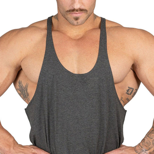 Stylish Fashionable BROOXLY SPORTS Casual Solid Men Tank <b>Tops</b> Cotton Sleeveless <b>Top</b> <b>Low</b> Price High Quality Breathable Fabric - Product Image 5