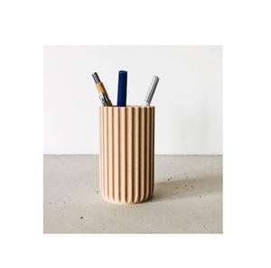 Porte-stylos en bois de qualité supérieure, taille personnalisée, pour bureau, table, rangement de stylos, fait main. - Product Image 6