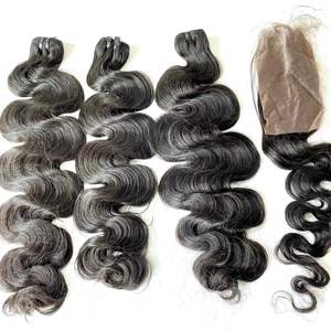 Máquina Remy virgen profesional del fabricante de Vietnam, tejido corporal de doble trama, cabello humano chino de alta calidad, onda Natural - Product Image 3