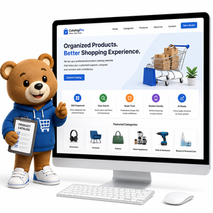 Configuración de Catálogo Web para Productos con Categorías Claras, Confianza en las Compras y Presencia Global en Línea Preparada para IA - Product Image 1