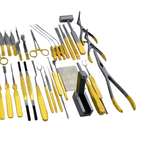 Ensemble d'instruments de rhinoplastie de qualité supérieure, 50 pièces, en acier inoxydable, pour la reconstruction nasale, chirurgie plastique, kit orthopédique, marquage CE ISO - Product Image 3