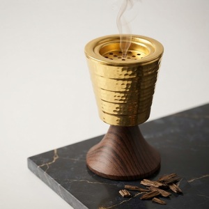 Luxury Hammered Metal Arabian Incense Burner Silver Middle East Mabkhara <b>Oud</b> <b>Bakhoor</b> Burner For Traditional Ramadan Home Decor - Product Image 3